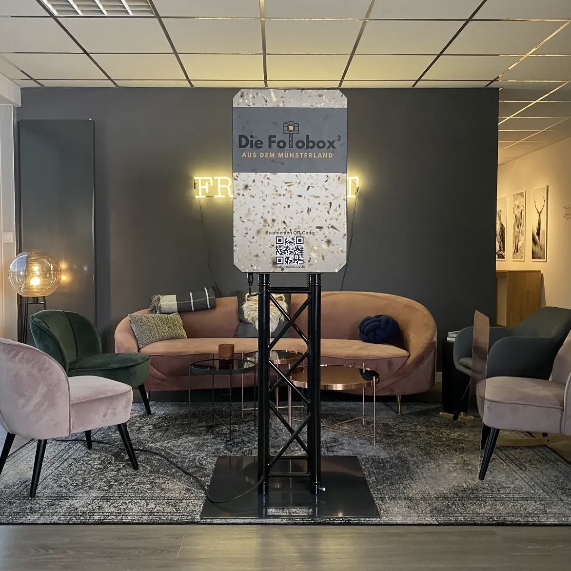 Fotobox auf einem Event